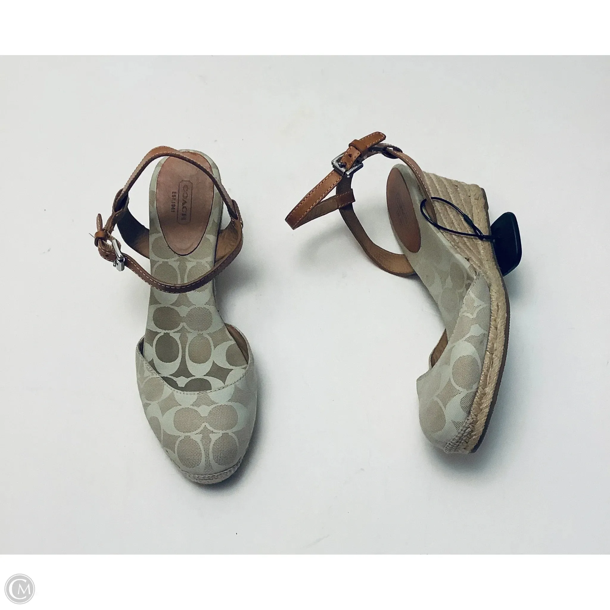 Shoes Designer By Coach In Brown, Size: 11 Comfortable Design