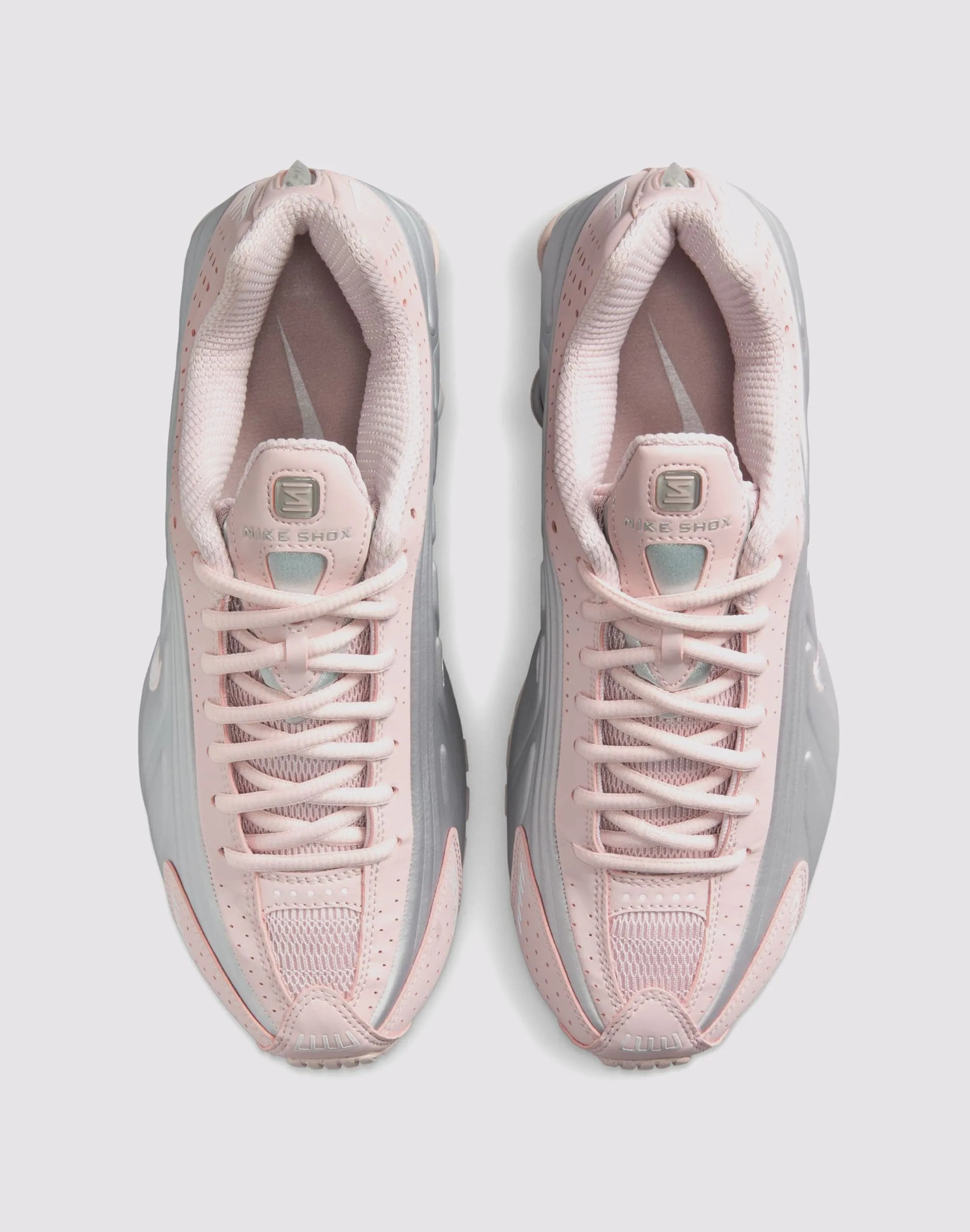 Fast Run Nike Shox R4 "Barely Rose/Mtlc Platinum"