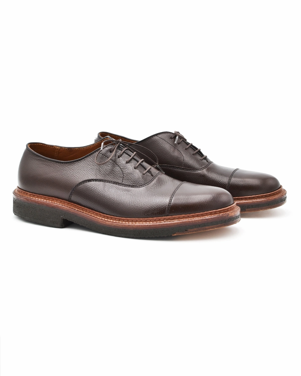 Lightweight Form Road Trip Thermoregulating Insole Alden D2330 Dark Brown Alpine Grain Cap Toe Oxford