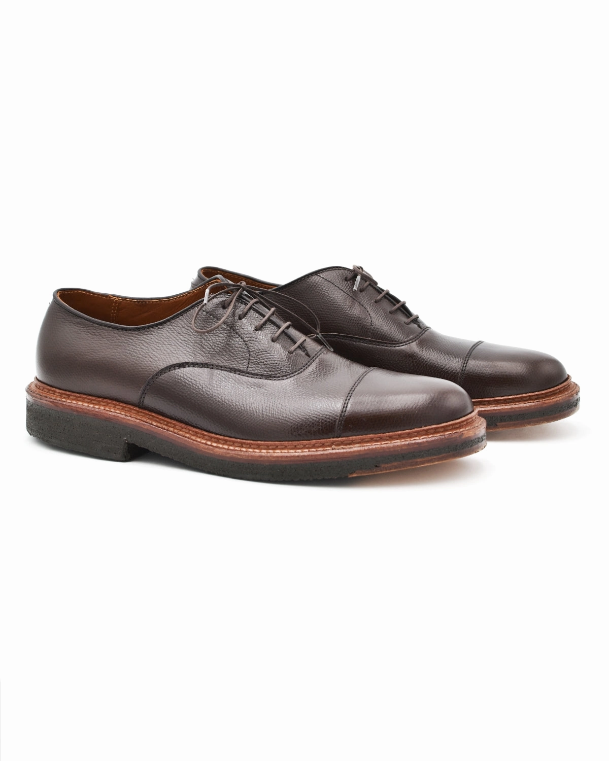Alden D2330 Dark Brown Alpine Grain Cap Toe Oxford Silent Walk