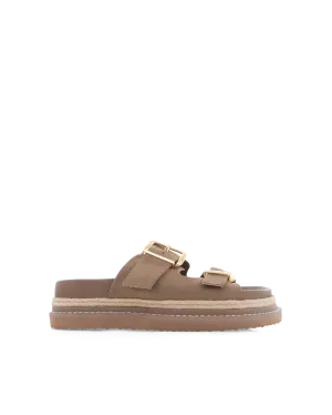 ALDER - FAWN SUEDE Winery Glow Sweat Free