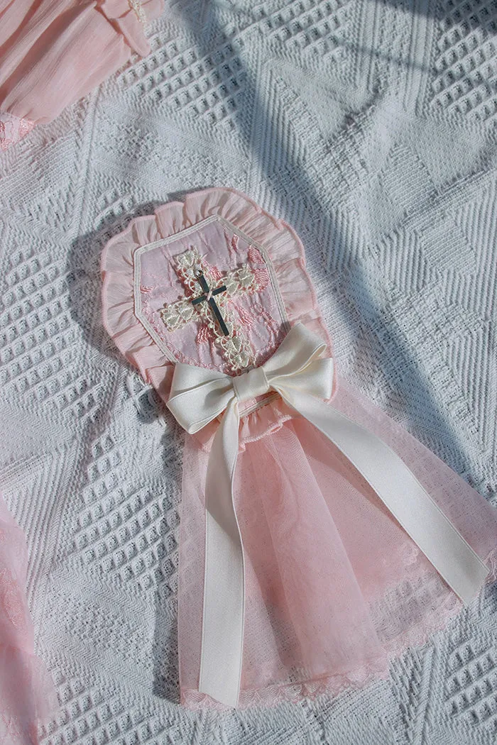 Alice Girl~Cross Maiden~Gothic Lolita Hair Clips Veil Headbow