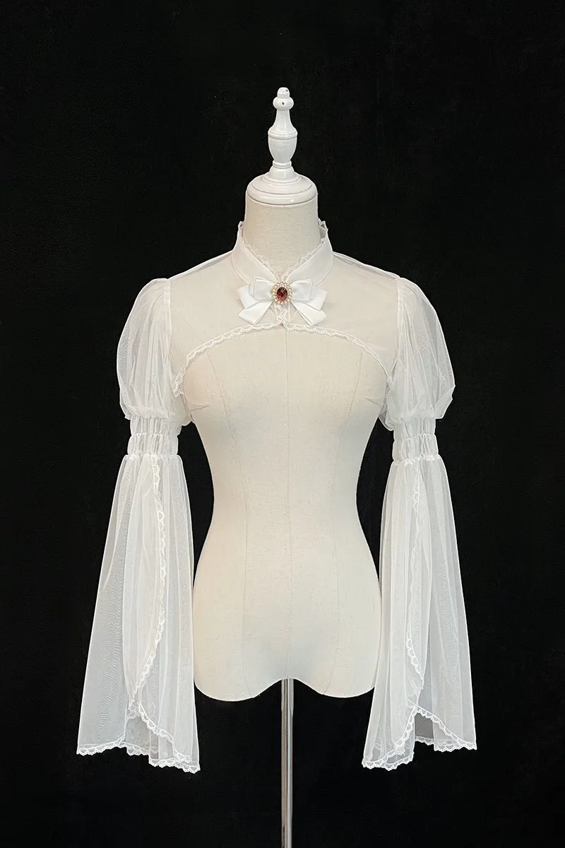 Alice Girl~Gothic Lolita Bolero~Blood Rose Long Sleeve Bolero