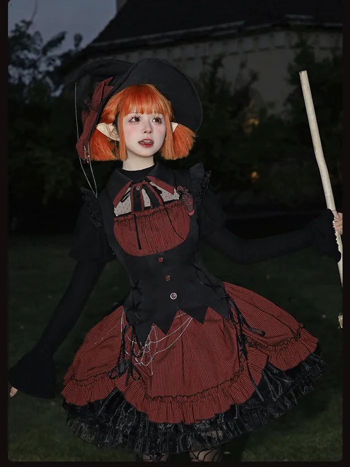 Alice Girl~Lolita Potion~Gothic Lolita Accessory Spider Web Lolita Waist Chain