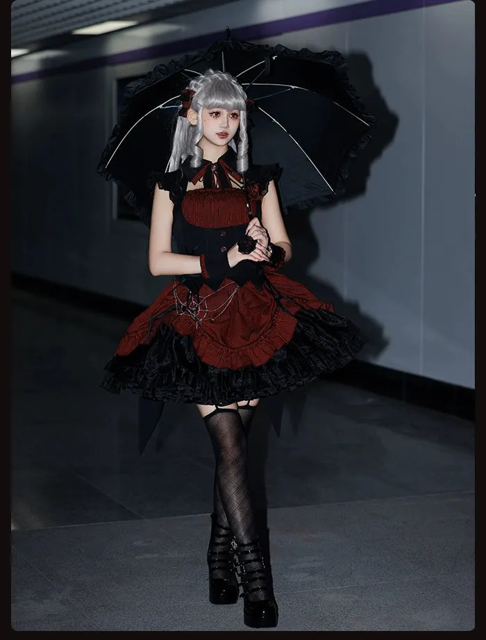 Alice Girl~Lolita Potion~Gothic Lolita Accessory Spider Web Lolita Waist Chain