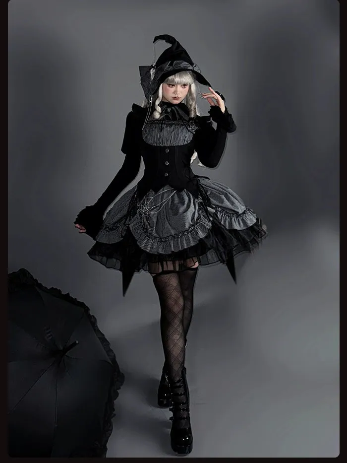 Alice Girl~Lolita Potion~Gothic Lolita Accessory Spider Web Lolita Waist Chain