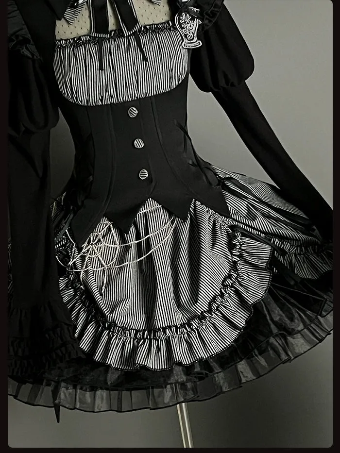 Alice Girl~Lolita Potion~Gothic Lolita Accessory Spider Web Lolita Waist Chain