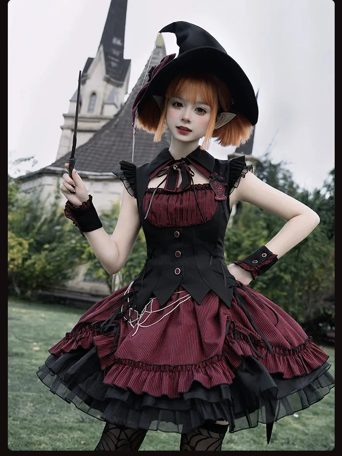 Alice Girl~Lolita Potion~Gothic Lolita Accessory Spider Web Lolita Waist Chain