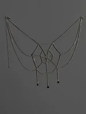 Alice Girl~Lolita Potion~Gothic Lolita Accessory Spider Web Lolita Waist Chain