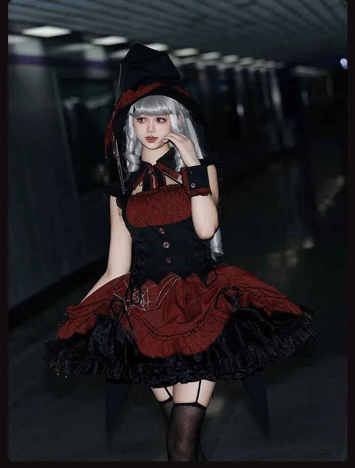 Alice Girl~Lolita Potion~Gothic Lolita Accessory Spider Web Lolita Waist Chain