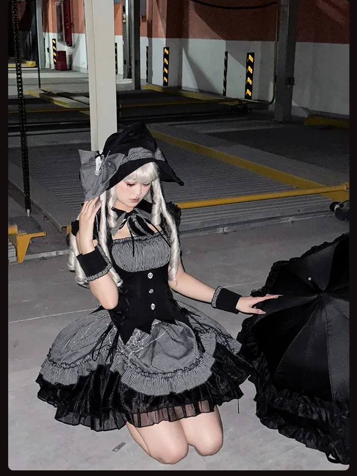 Alice Girl~Lolita Potion~Gothic Lolita Accessory Spider Web Lolita Waist Chain