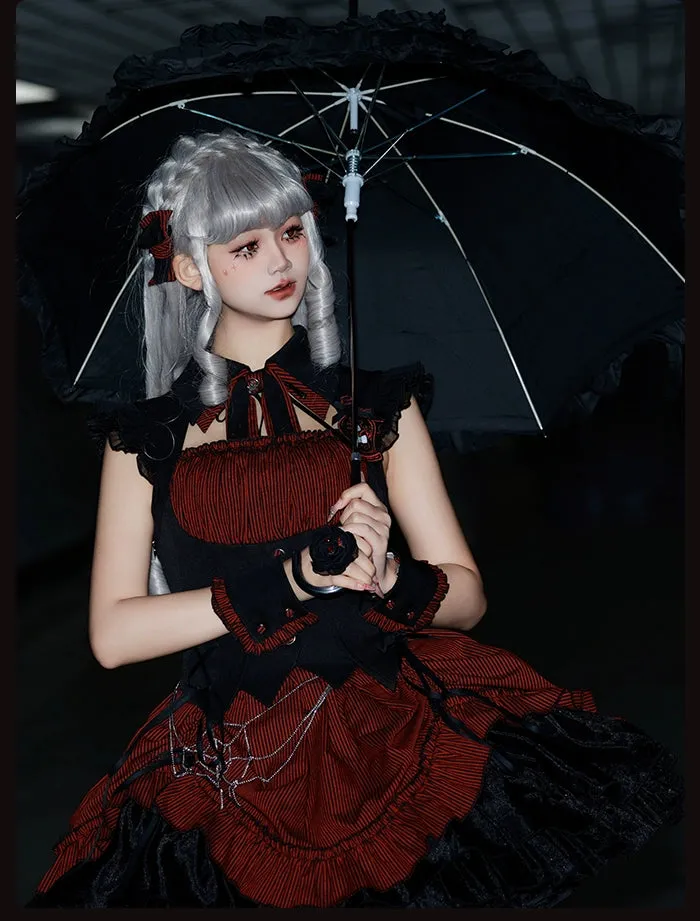 Alice Girl~Lolita Potion~Gothic Lolita Accessory Spider Web Lolita Waist Chain