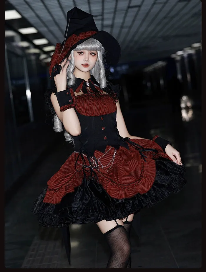 Alice Girl~Lolita Potion~Gothic Lolita Accessory Spider Web Lolita Waist Chain