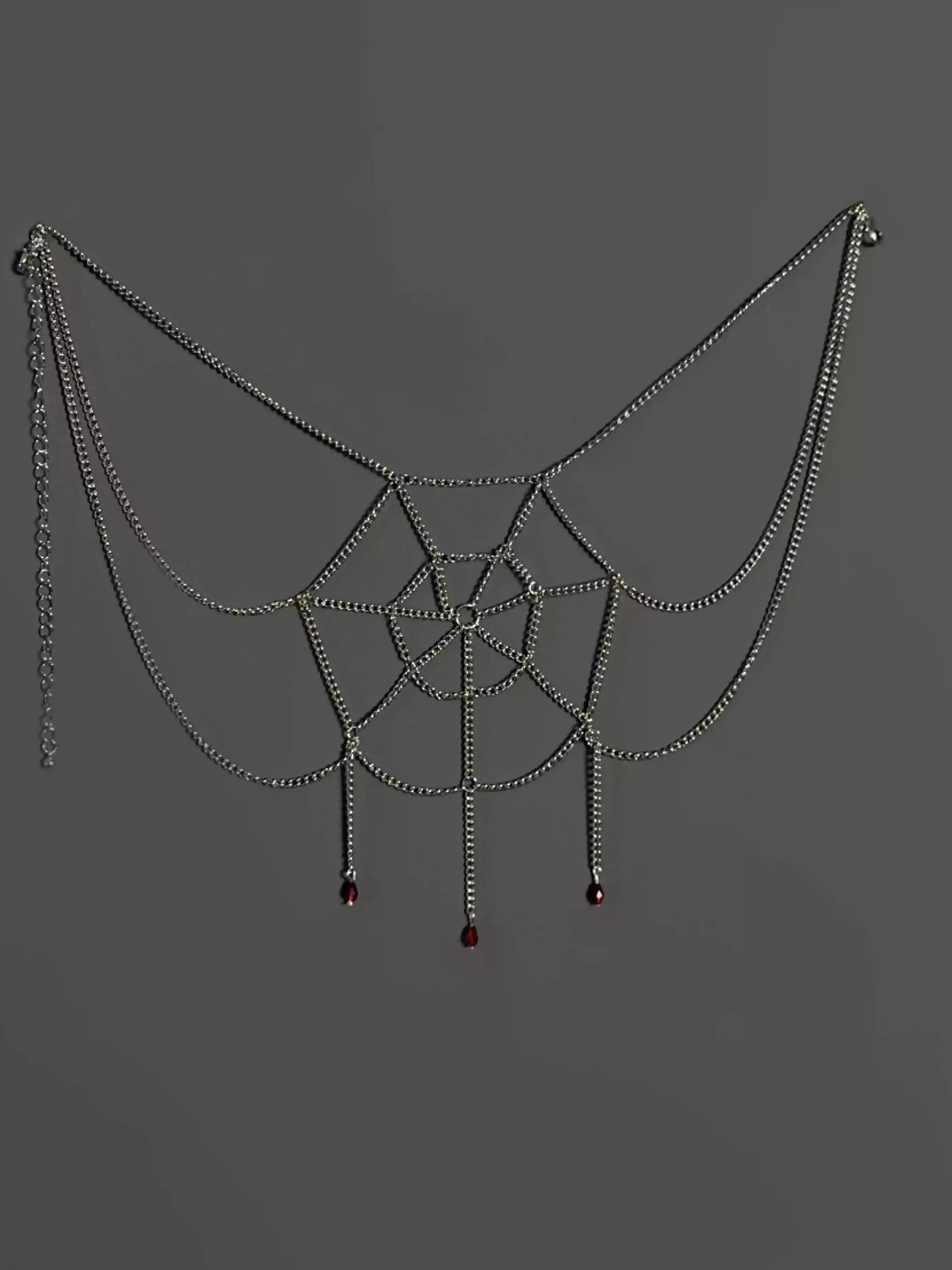 Alice Girl~Lolita Potion~Gothic Lolita Accessory Spider Web Lolita Waist Chain