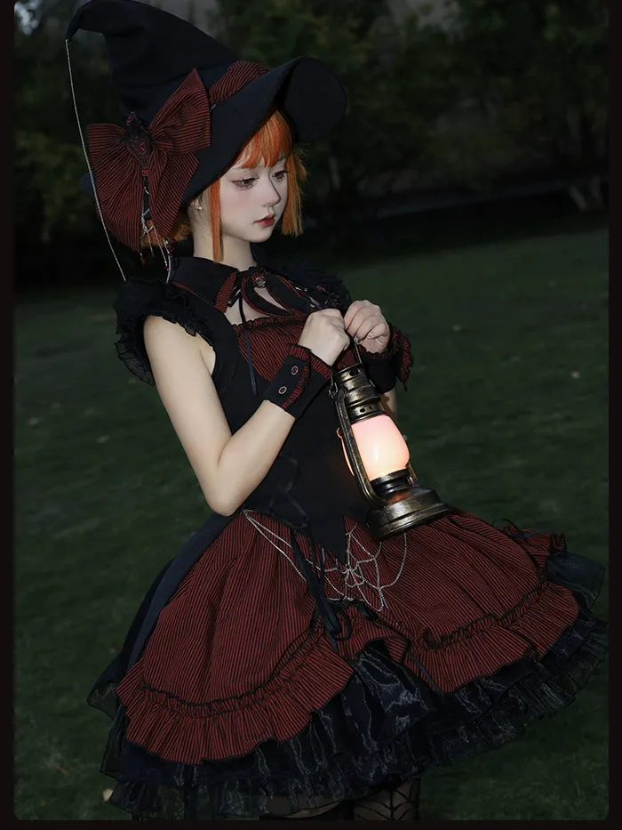 Alice Girl~Lolita Potion~Gothic Lolita Accessory Spider Web Lolita Waist Chain