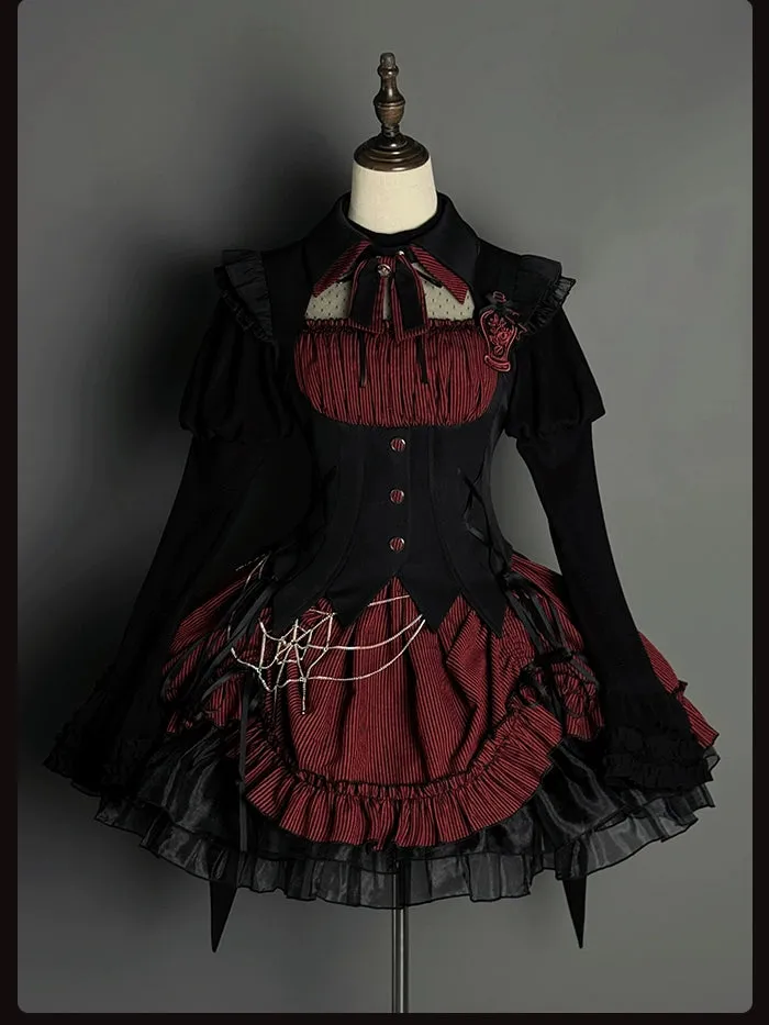 Alice Girl~Lolita Potion~Gothic Lolita Accessory Spider Web Lolita Waist Chain