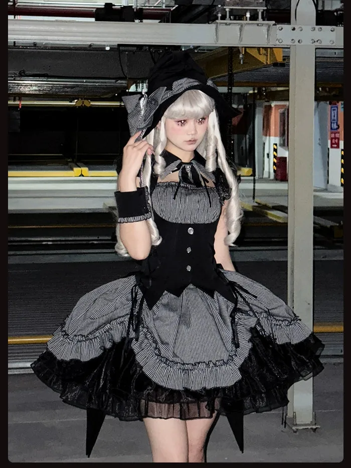 Alice Girl~Lolita Potion~Gothic Lolita JSK Halloween Sleeveless Lolita Dress