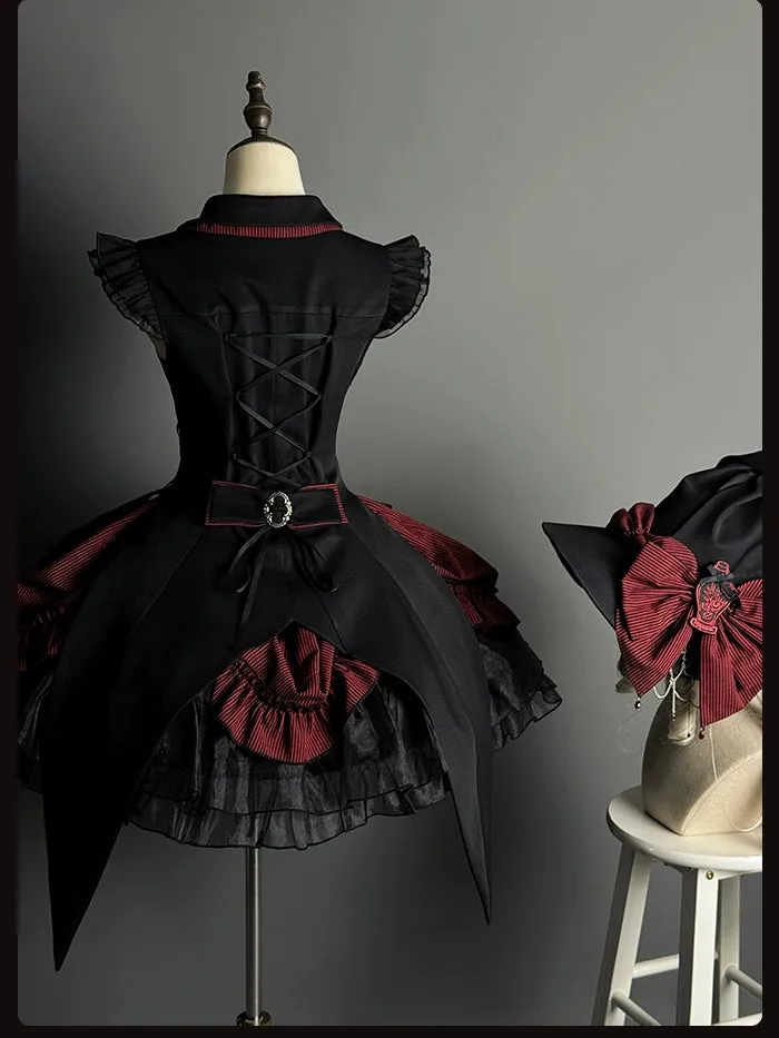 Alice Girl~Lolita Potion~Gothic Lolita JSK Halloween Sleeveless Lolita Dress