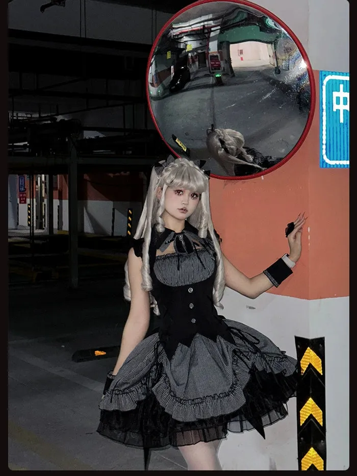 Alice Girl~Lolita Potion~Gothic Lolita JSK Halloween Sleeveless Lolita Dress