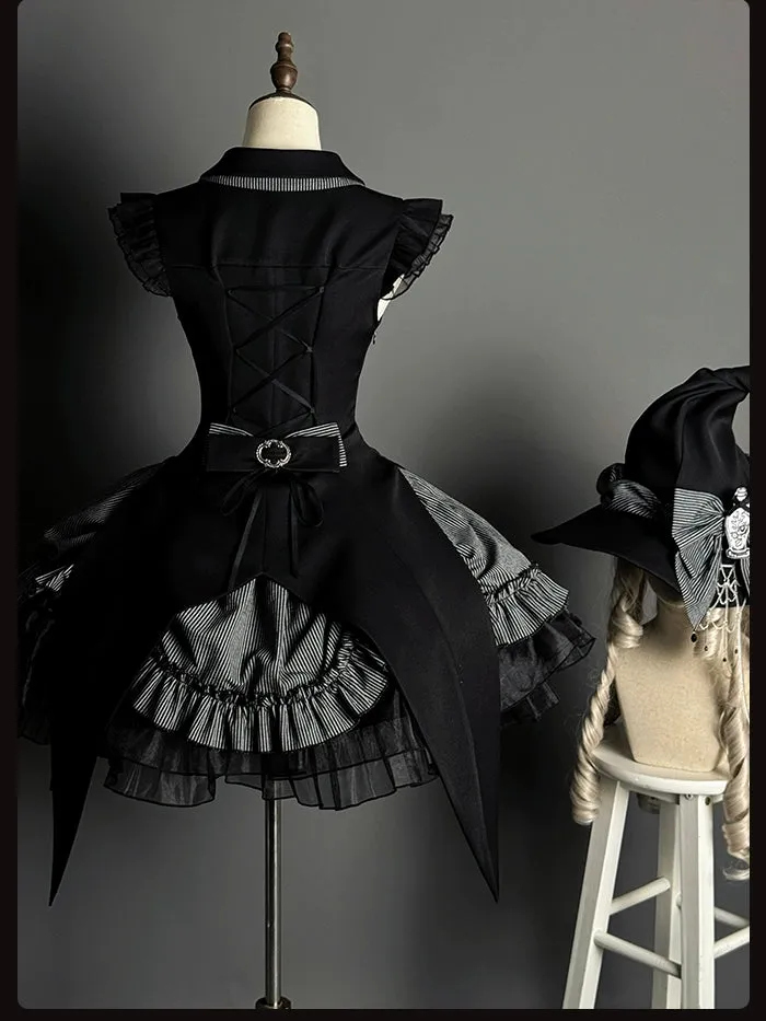 Alice Girl~Lolita Potion~Gothic Lolita JSK Halloween Sleeveless Lolita Dress