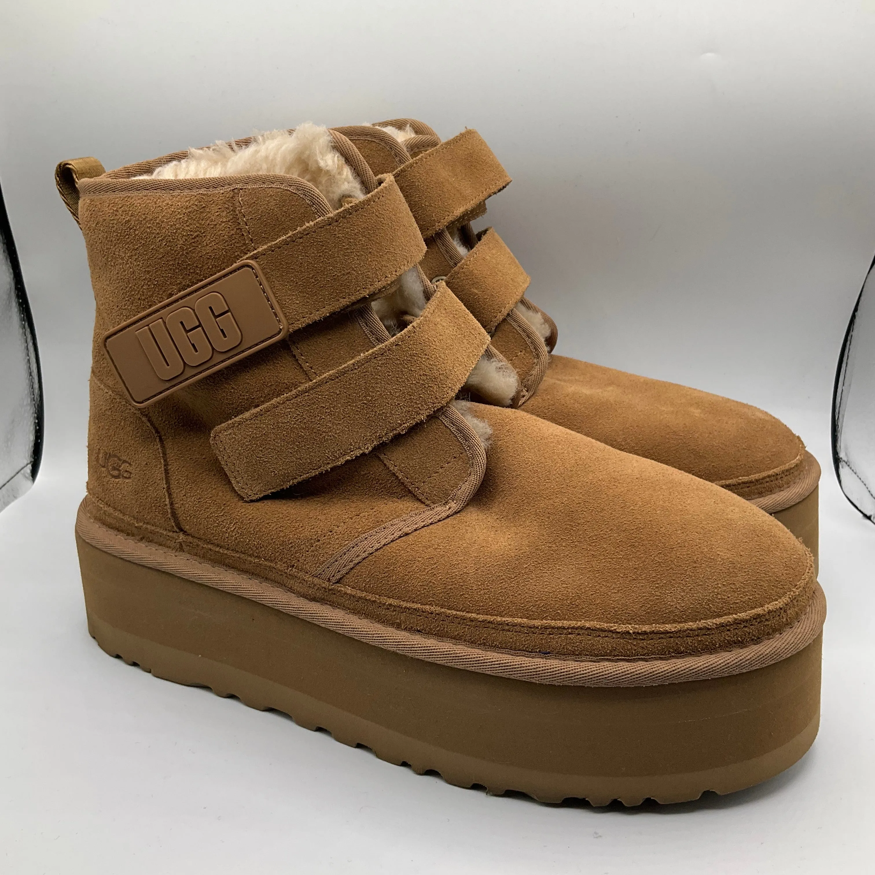 Boots Designer By Ugg In Brown, Size: 11 Field Power