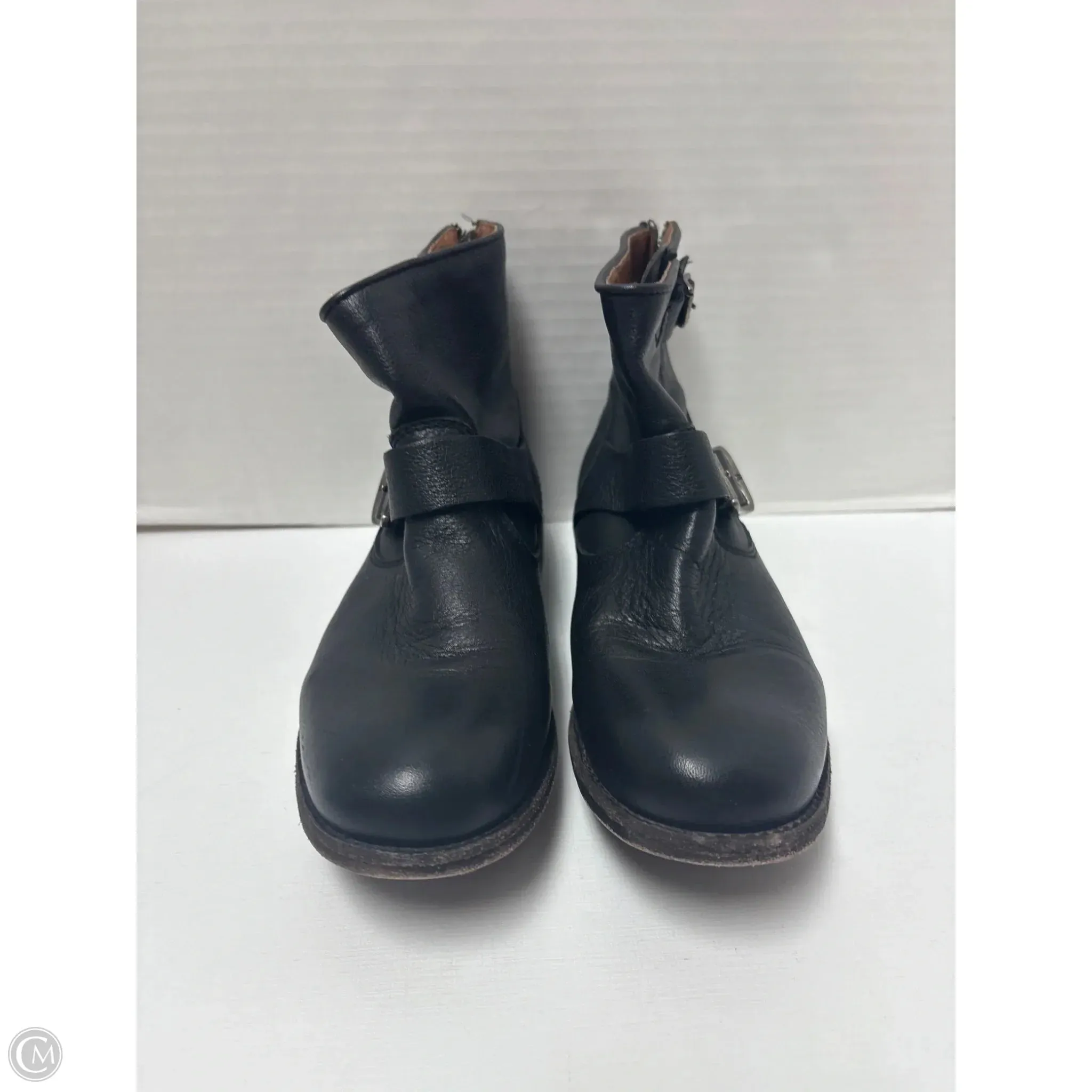 Boots Designer By Frye In Black, Size: 7.5 Beach Vibe Planet Mood