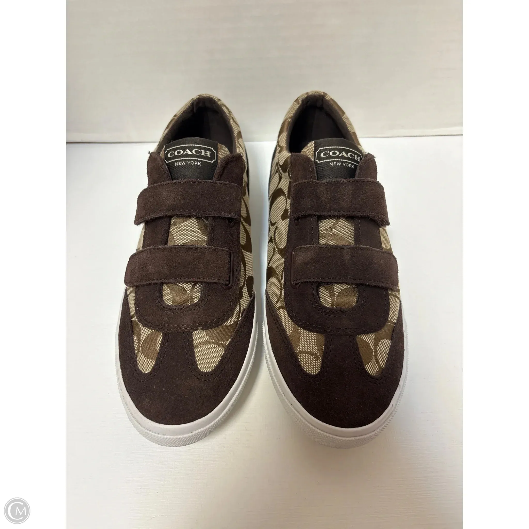 Shoes Designer By Coach In Brown, Size: 9 Breathable Road Trip