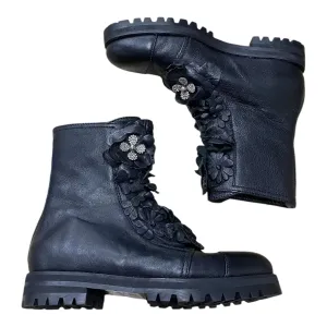 Beauty Walk Travel Must Boots Luxury Designer By Jimmy Choo In Black, Size: 5.5