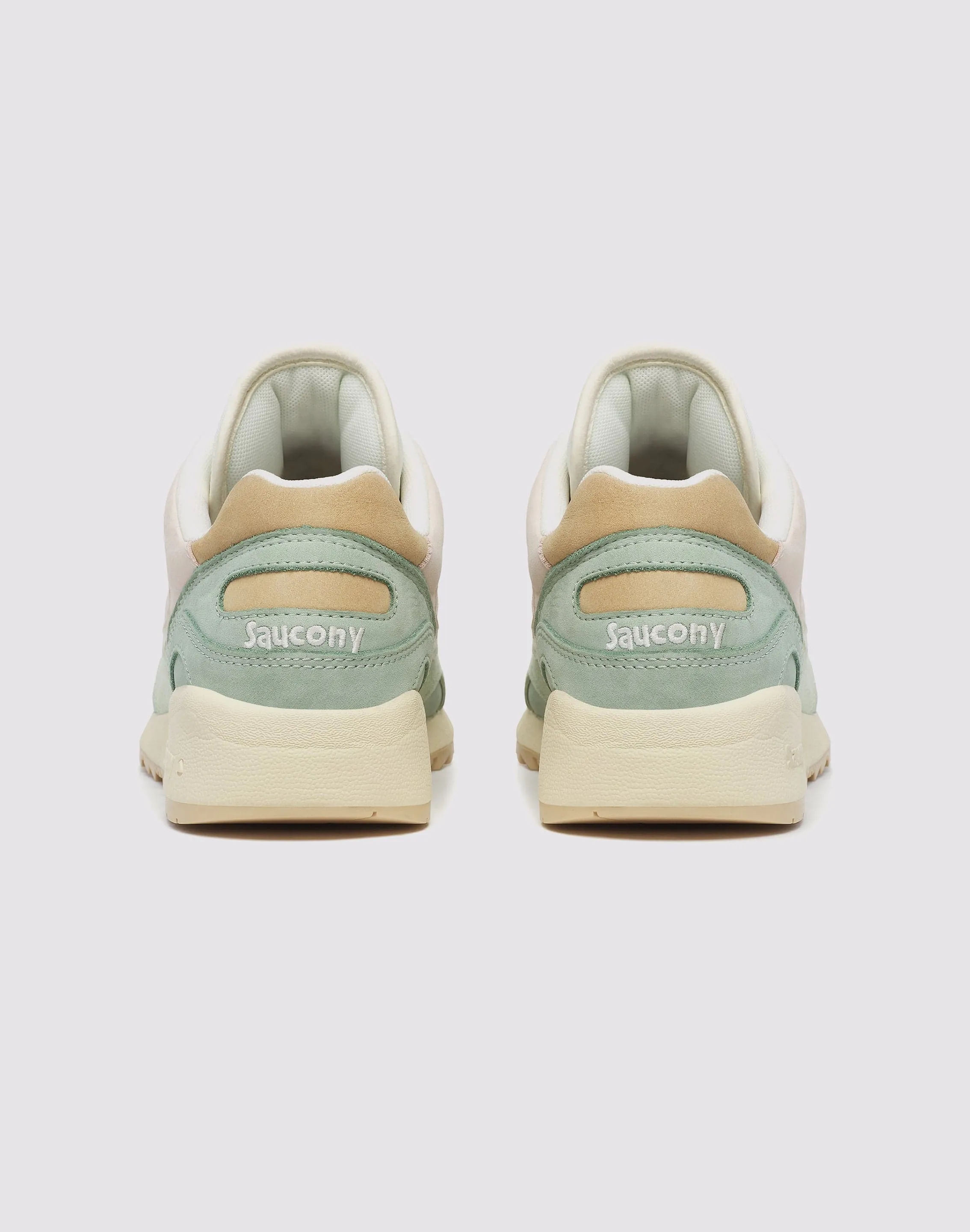 Saucony Shadow 6000 "Sail/Mint" water - proof shoes running in a national park shoes