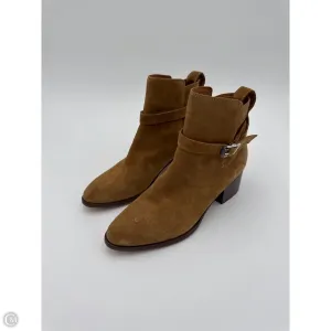 Slip Resistant Modern Commuters Boots Designer By Rag And Bone In Tan, Size: 8.5