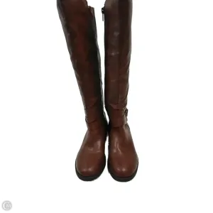 Boots Knee Flats By Style And Company In Brown, Size: 6 Pull-on style