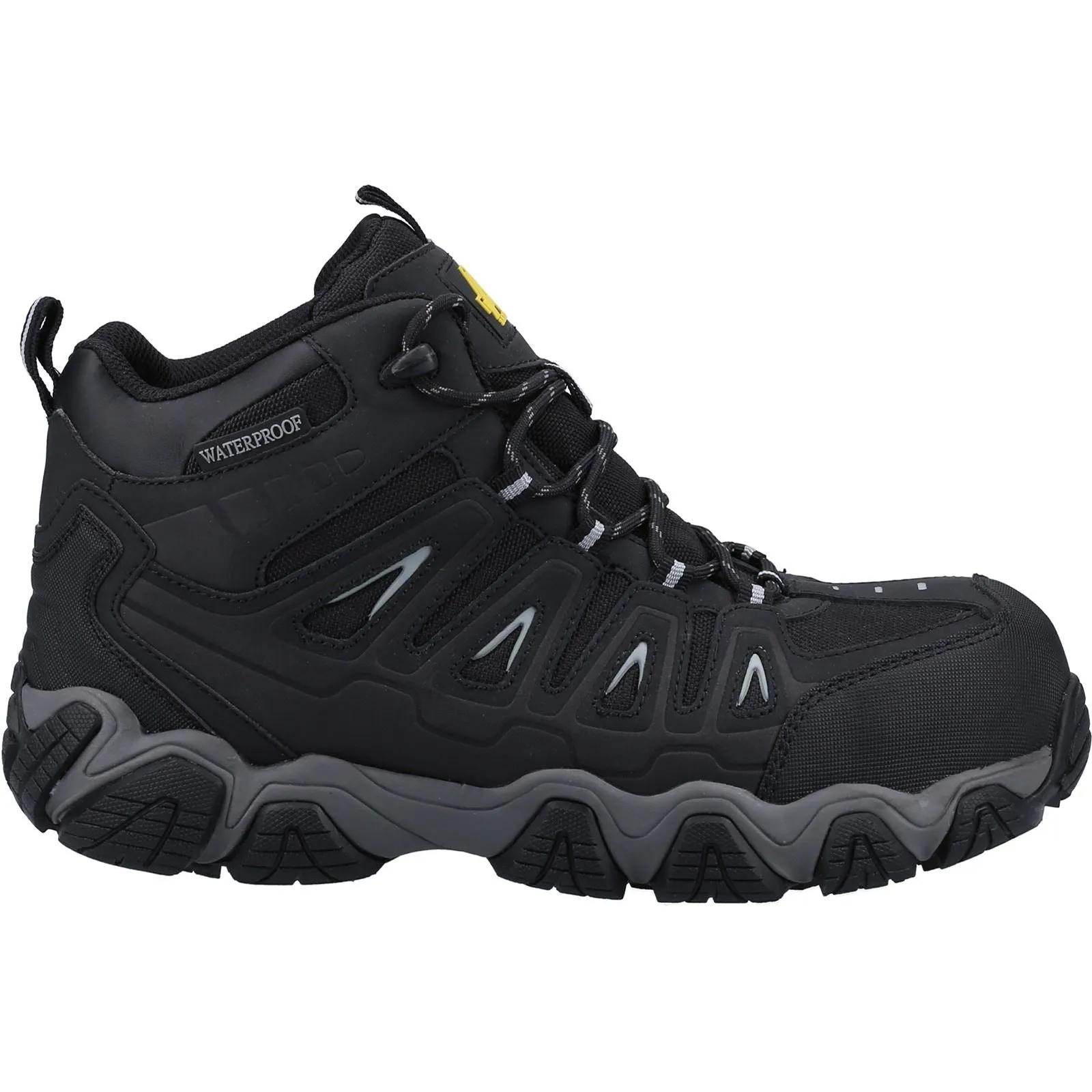 Amblers Safety AS801 Rockingham Black Crazy Horse Action Leather Male Waterproof Safety Footwear