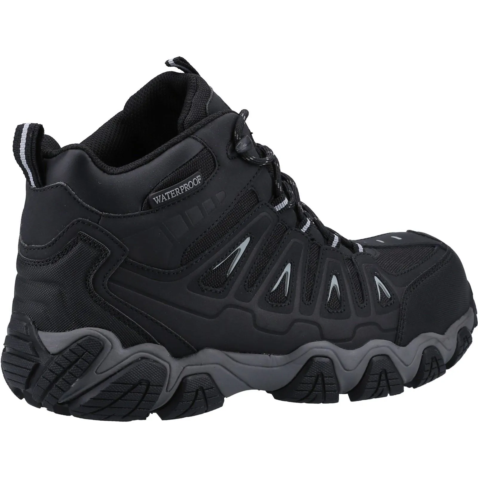 Amblers Safety AS801 Rockingham Black Crazy Horse Action Leather Male Waterproof Safety Footwear