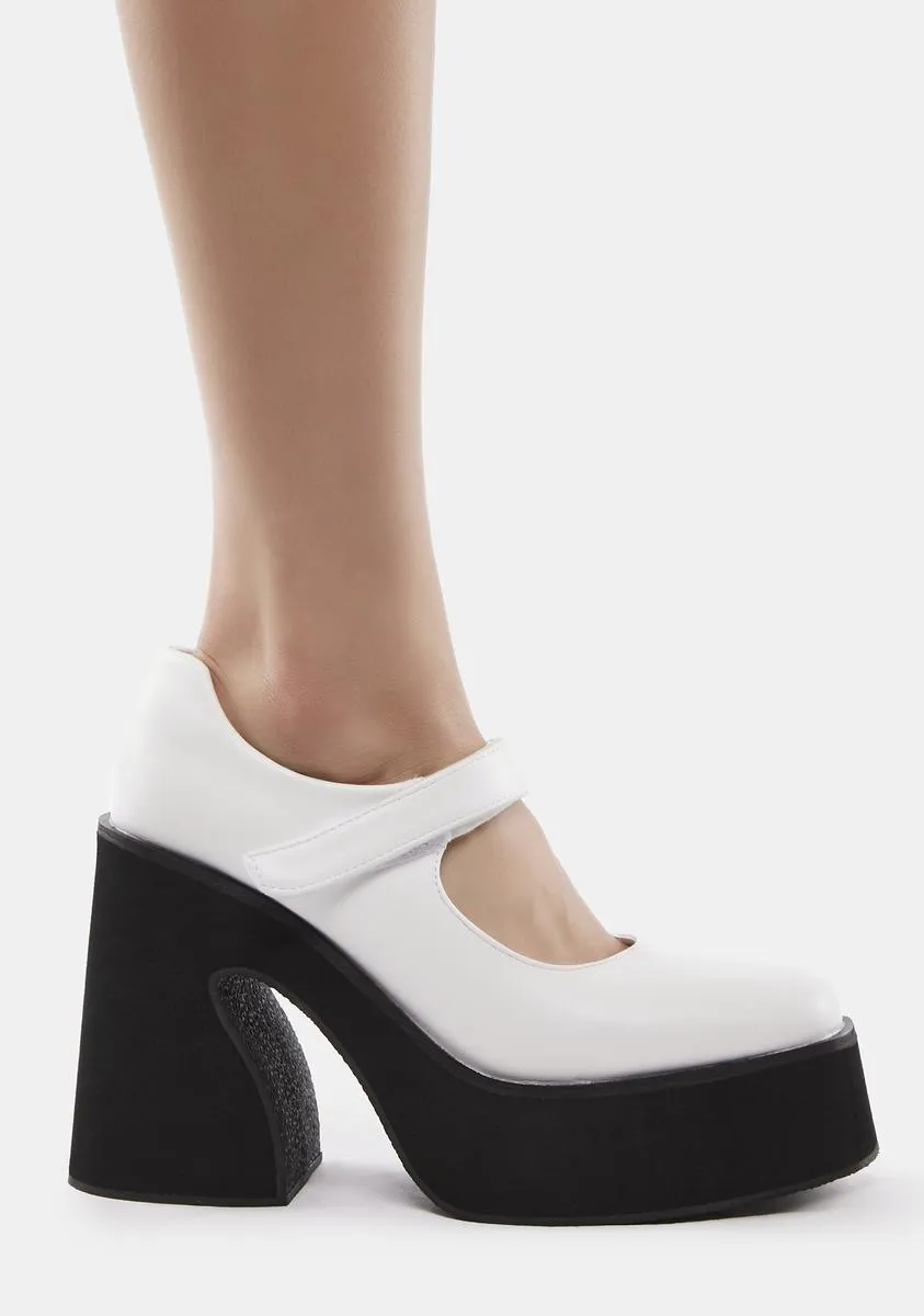 Ambrosia Mary Jane Platform Heels