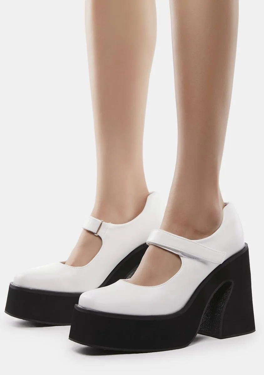 Ambrosia Mary Jane Platform Heels
