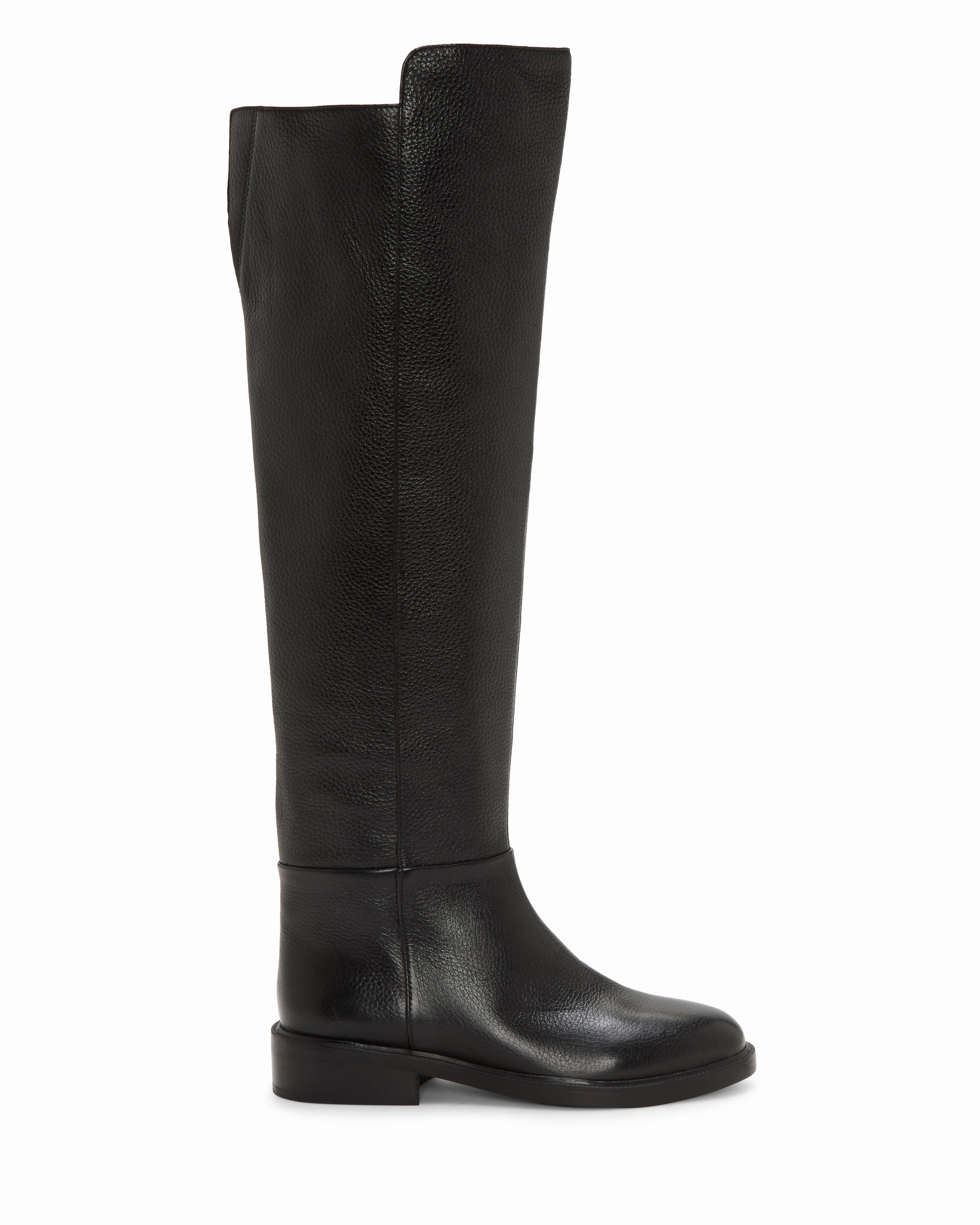 Amiyah Wide Calf Knee High Riding Boot Elegant Mood Arch Care