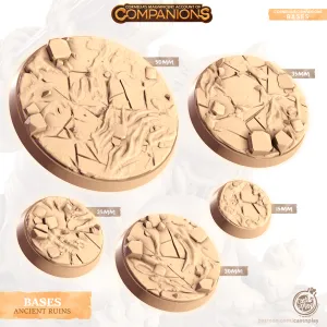 Ancient Ruins Base Set For Miniatures