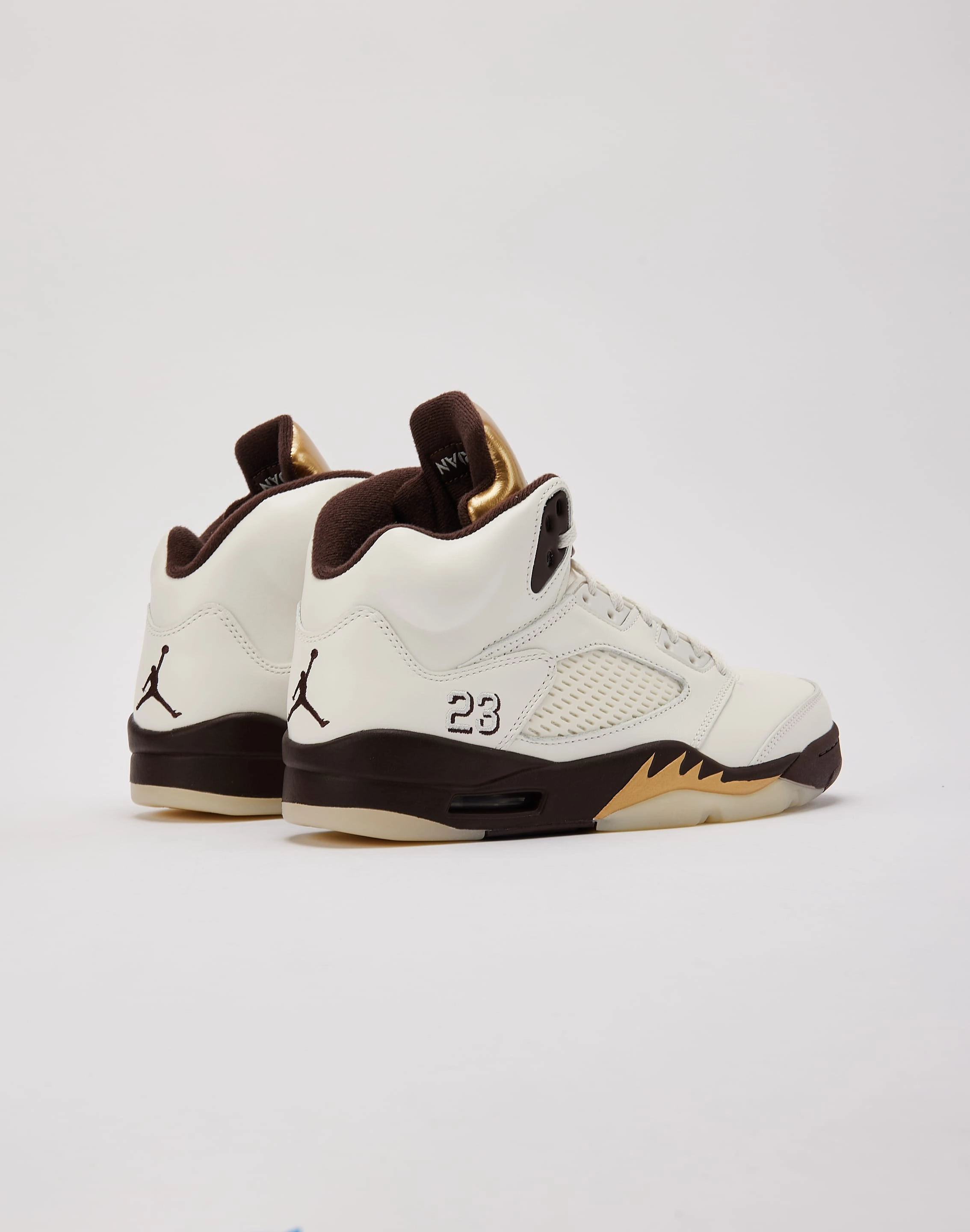 Leather Feather Light Long Distance Jordan Air Jordan 5 Retro 'Golden Ticket'