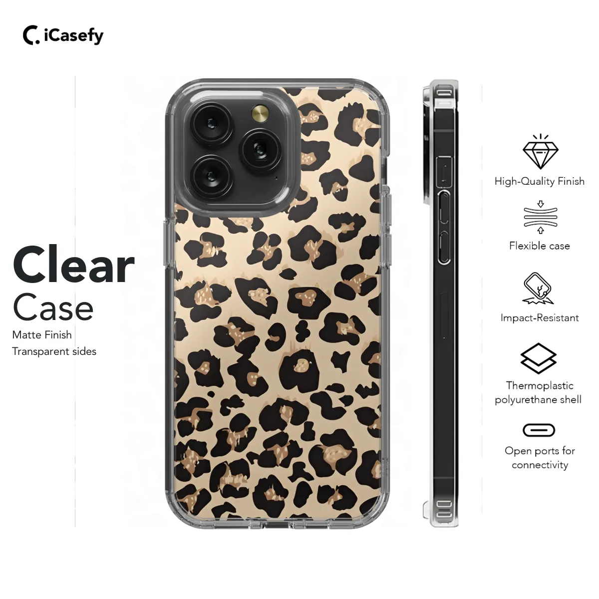 Animal Print Paisley Exotic Leopard Safari Wild Phone Case iPhone Samsung Cover Pixel 1298