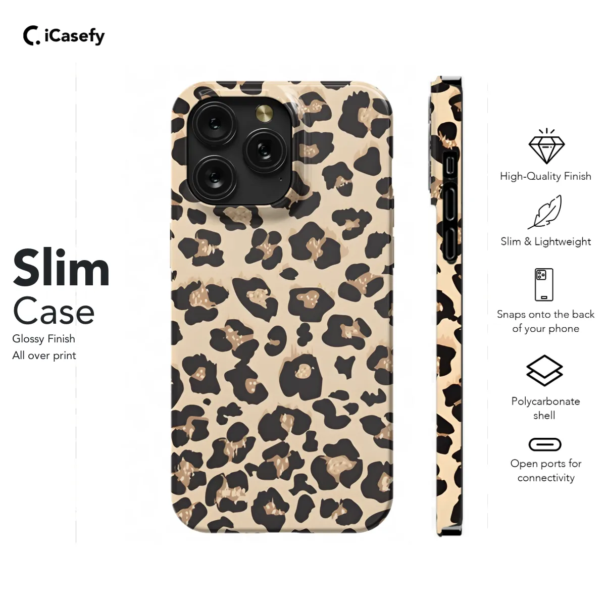 Animal Print Paisley Exotic Leopard Safari Wild Phone Case iPhone Samsung Cover Pixel 1298