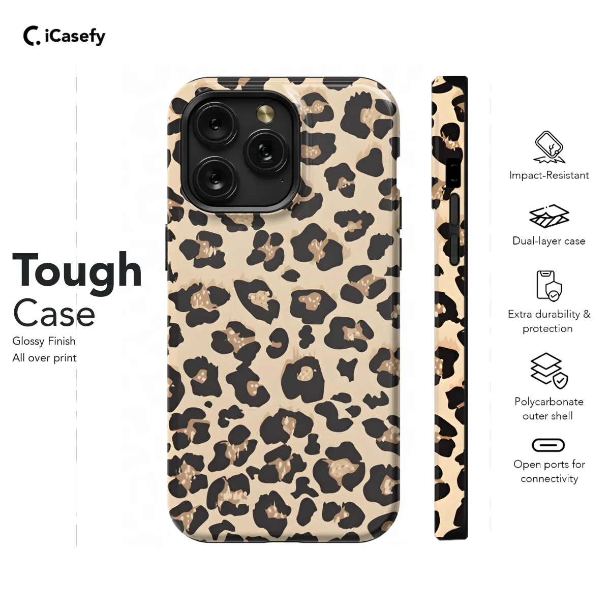 Animal Print Paisley Exotic Leopard Safari Wild Phone Case iPhone Samsung Cover Pixel 1298