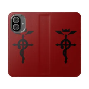 Anime-Inspired Alchemical Symbols Flip Phone Case