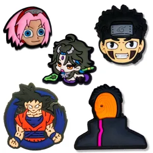 Anime-Inspired Shoe Charms