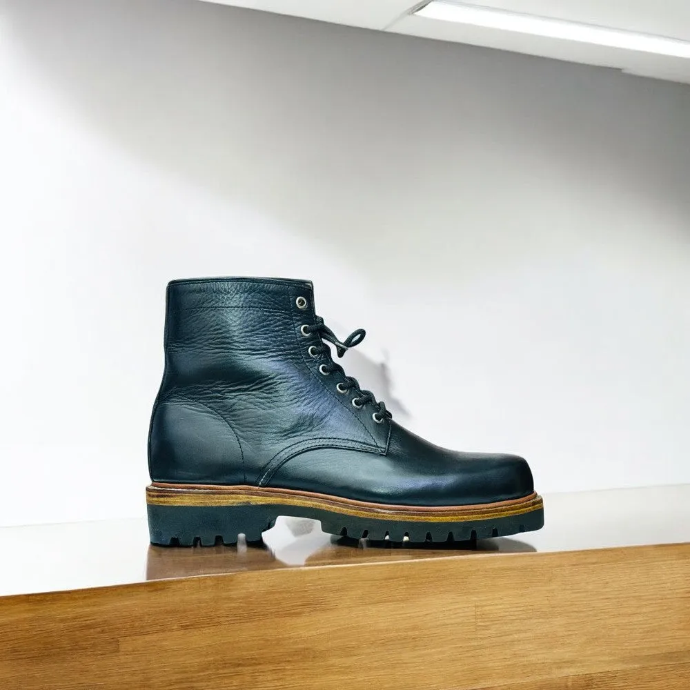 Ankle High Brown Leather Boot – Timeless Style and Comfort