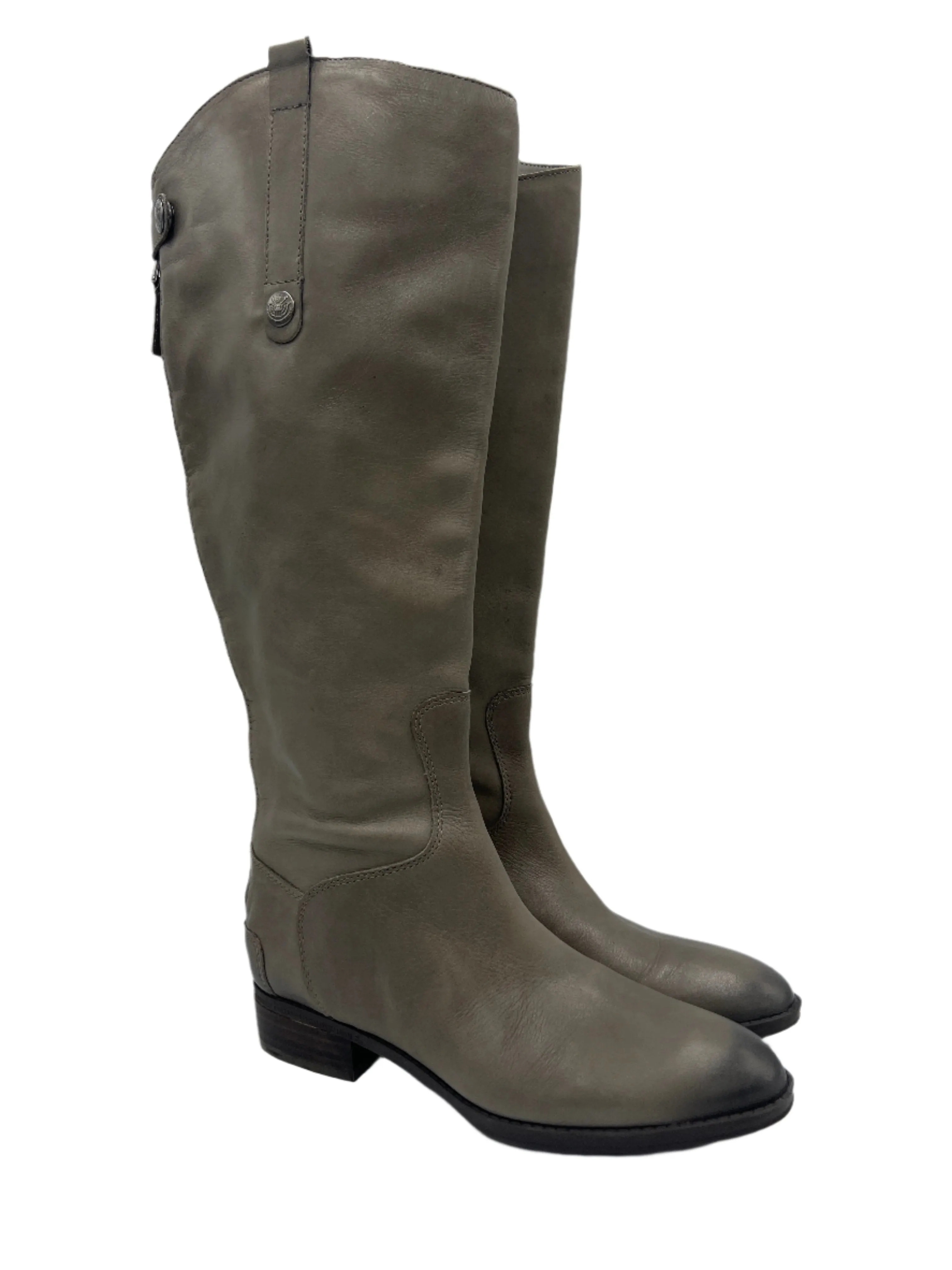 Feather Light Work Commute PullOn Boots Knee Flats By Sam Edelman  Size: 6.5