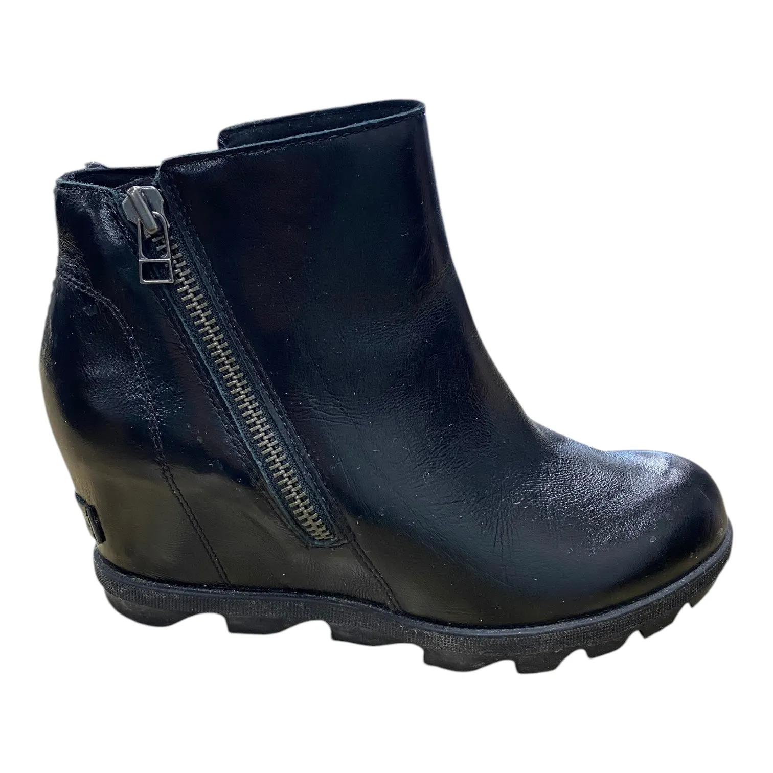 Photo Glam Core Support Boots Designer By Sorel In Black, Size: 9