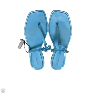 Sandals Designer By Tory Burch In Blue, Size: 8 Abrasion resistant Mix Hue
