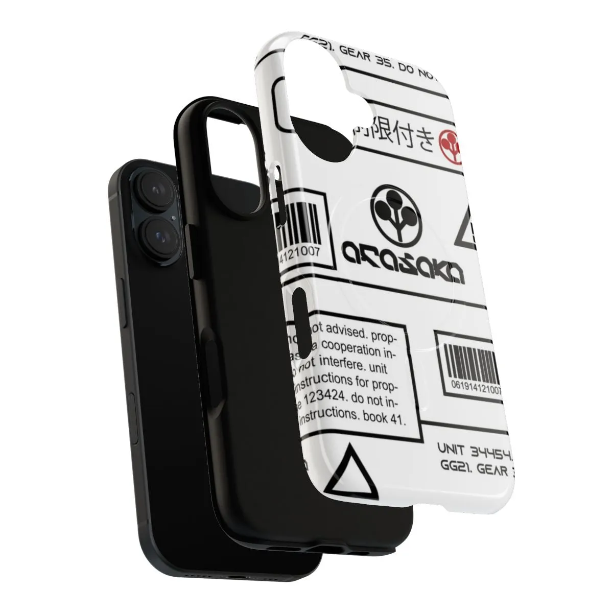 Arasaka Inspired Magnetic Tough Phone Case - Cyberpunk Design