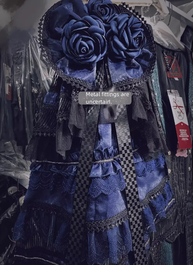 Arca et Ovis~Gothic Lolita Trailing Prince Series Lace Single-Sided Trailing Multicolors