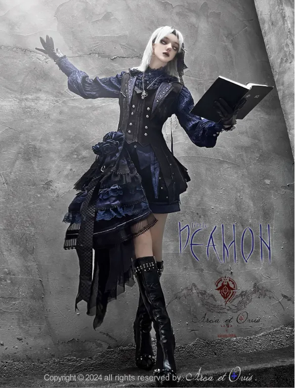 Arca et Ovis~Gothic Lolita Trailing Prince Series Lace Single-Sided Trailing Multicolors